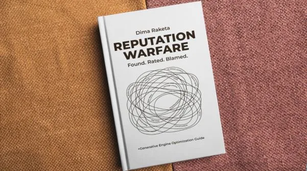 ‘Reputation Warfare’ – Dima Raketa’s New Book Exposes the Harsh Reality of Online Image