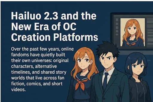Hailuo 2.3 and the New Era of OC Creation Platforms