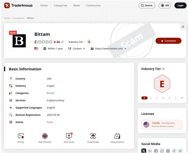 Bittam Scam Question: Why This Crypto Platform Raises Trust Issues?