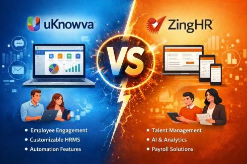 uKnowva vs ZingHR Pricing Comparison: Which HR Software Gives Better ROI?