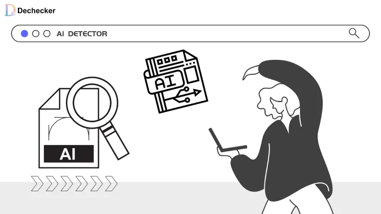 Dechecker: A Practical Look at How an AI Checker Shapes Trustworthy Writing