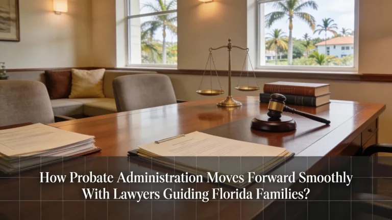 How Probate Administration Moves Forward Smoothly With Lawyers Guiding Florida Families?