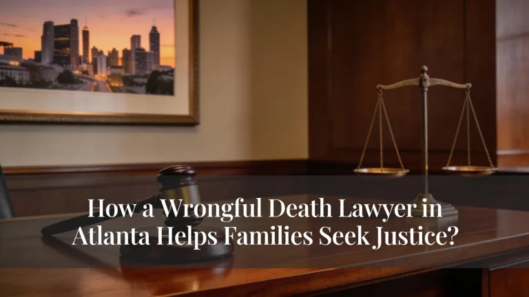 How a Wrongful Death Lawyer in Atlanta Helps Families Seek Justice?
