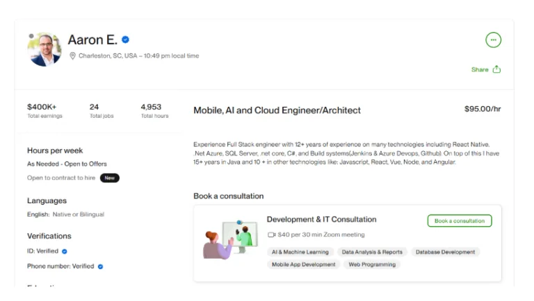 Buy Verified Upwork Account | USA, UK, CA, AU In 2026