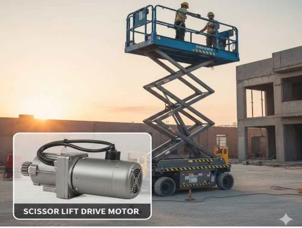 Key Components of a Scissor Lift Drive Motor in Malaysia