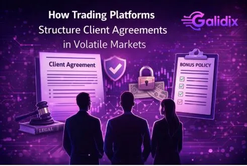 How Trading Platforms Structure Client Agreements in Volatile Markets
