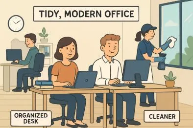 How a Clean Workplace Enhances Employee Performance