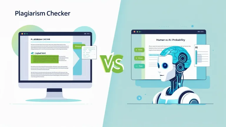 AI Detector vs Plagiarism Checker:  What’s the Difference?