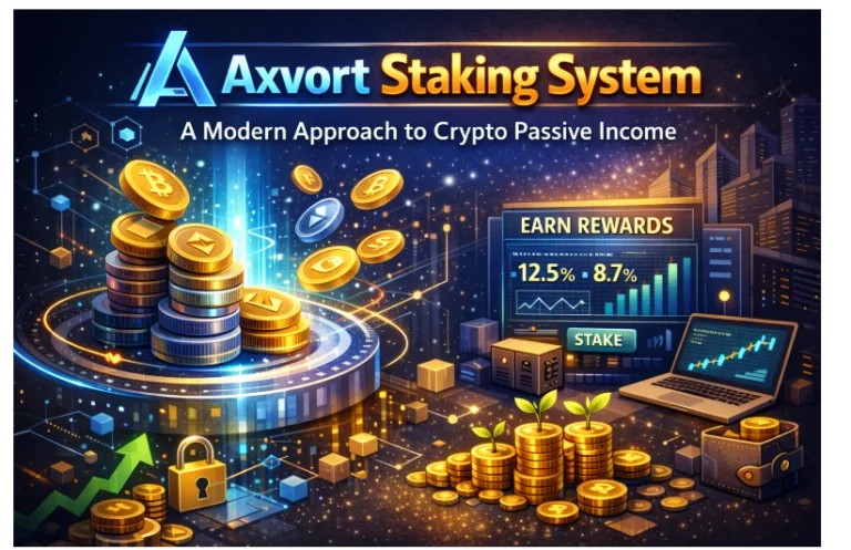 Axvort Staking System: A Modern Approach to Crypto Passive Income