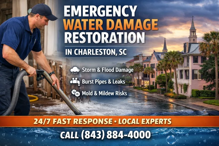 Emergency Water Damage Restoration in Charleston, SC: Fast, Local Help When Every Minute Matters