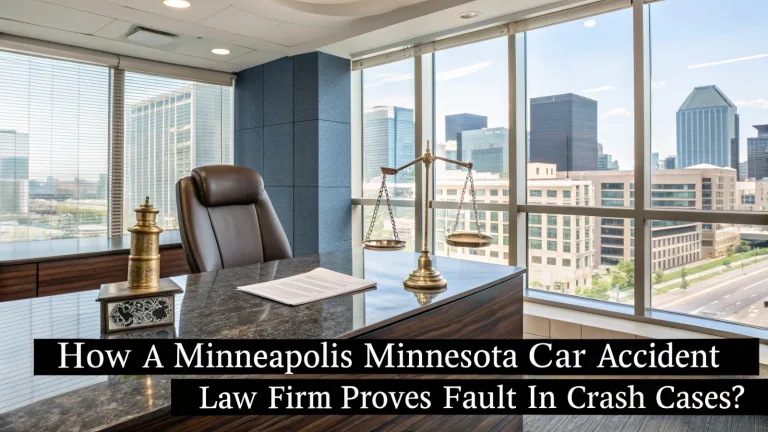 How a Minneapolis Minnesota Car Accident Law Firm Proves Fault in Crash Cases?