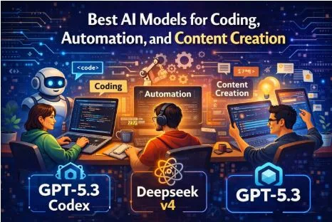 Best AI Models for Coding, Automation, and Content Creation