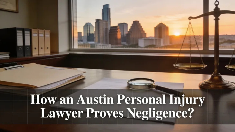 How an Austin Personal Injury Lawyer Proves Negligence?