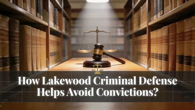 How Lakewood Criminal Defense Helps Avoid Convictions?