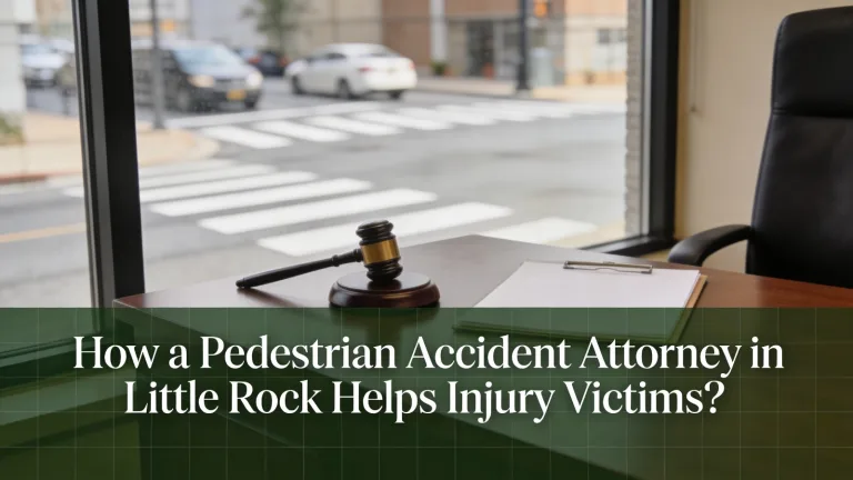 How a Pedestrian Accident Attorney in Little Rock Helps Injury Victims?