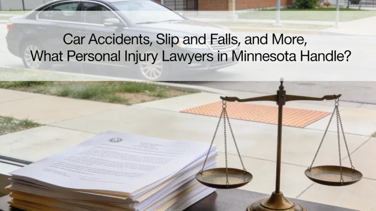 Car Accidents, Slip and Falls, and More, What Personal Injury Lawyers in Minnesota Handle?