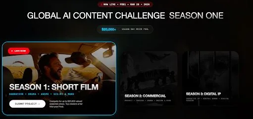 GAIC 2026: The Global AI Film Challenge by Ima Studio