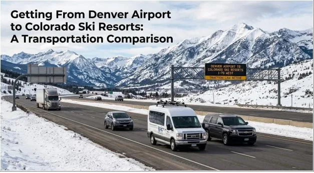 Getting From Denver Airport to Colorado Ski Resorts: A Transportation Comparison