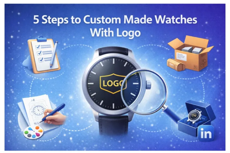 5 Steps to Custom-Made Watches With Logo