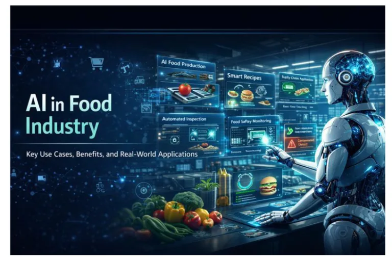 AI in Food Industry: Key Use Cases, Benefits, and Real-World Applications