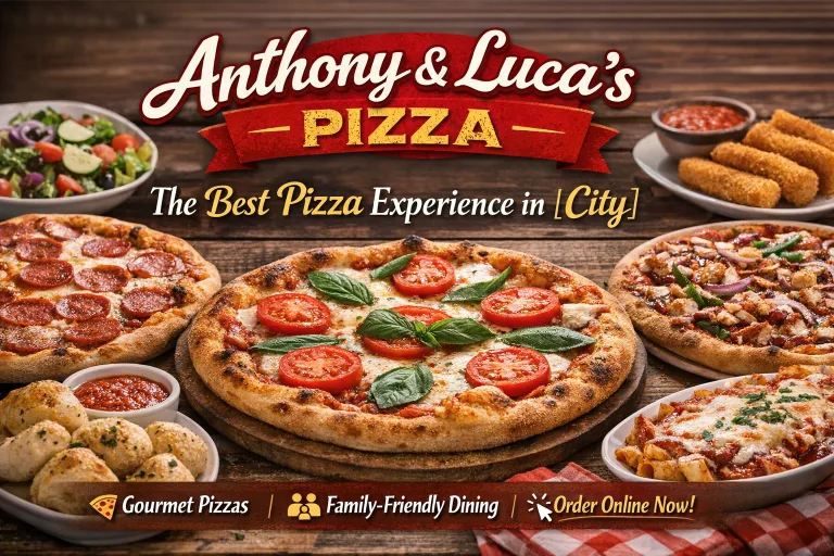 Anthony & Luca’s Pizza – The Best Pizza Experience in City