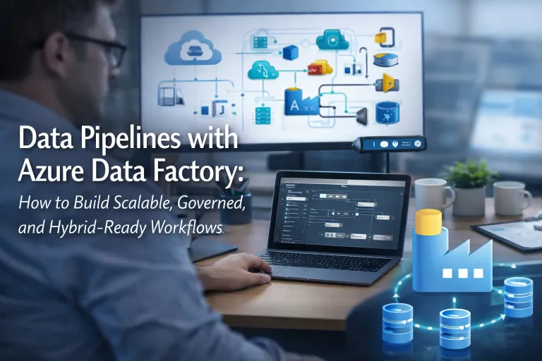 Data Pipelines with Azure Data Factory: How to Build Scalable, Governed, and Hybrid-Ready Workflows