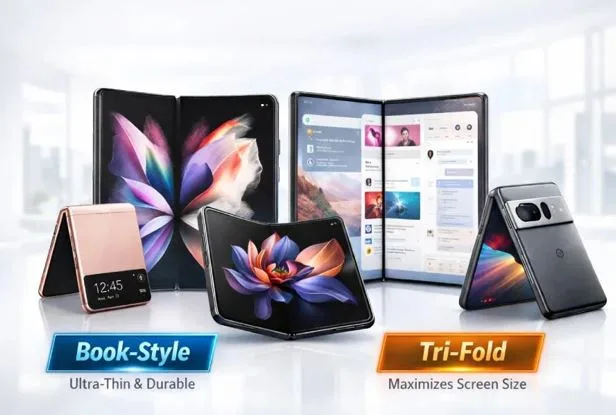 Best Foldable Phones 2026: Ultra-Thin Tri-Fold & Book-Style Compared
