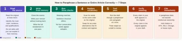 How to Paraphrase a Sentence or Entire Article Correctly
