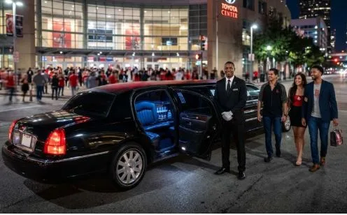 Luxury Limo Service in Houston, TX for Toyota Center Events and High-Traffic Nights