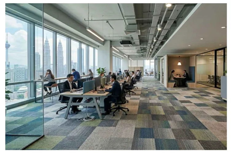 Where Carpet Tiles Malaysia Fit Best in Commercial Spaces?