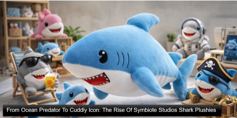 From Ocean Predator To Cuddly Icon: The Rise Of Symbiote Studios Shark Plushies