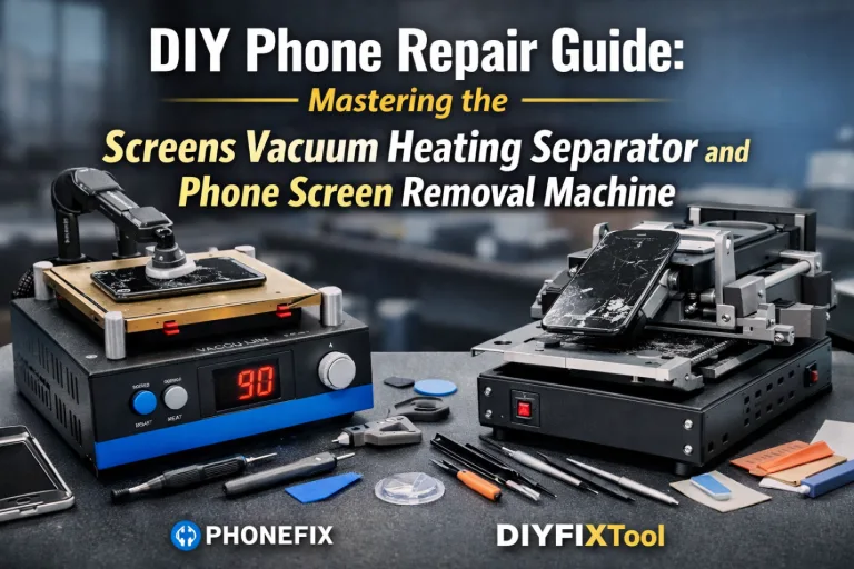 DIY Phone Repair Guide: Mastering the Screens Vacuum Heating Separator and Phone Screen Removal Machine