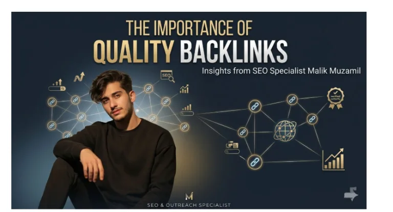 ​The Importance of Quality Backlinks: Insights from SEO Specialist Malik Muzamil
