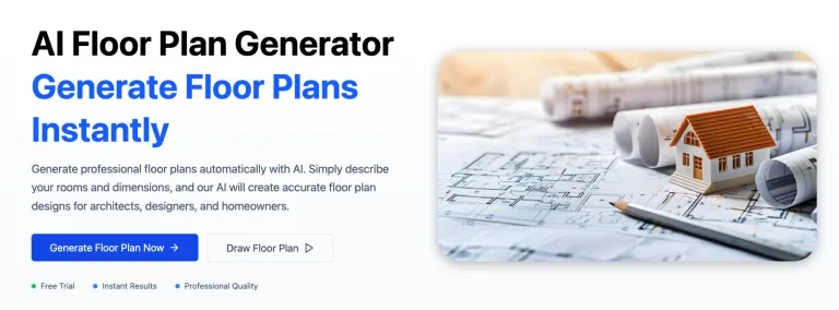 Smart AI Floor Plan Creator by Floor Plan AI: Fast, Accurate & Easy Design Generation