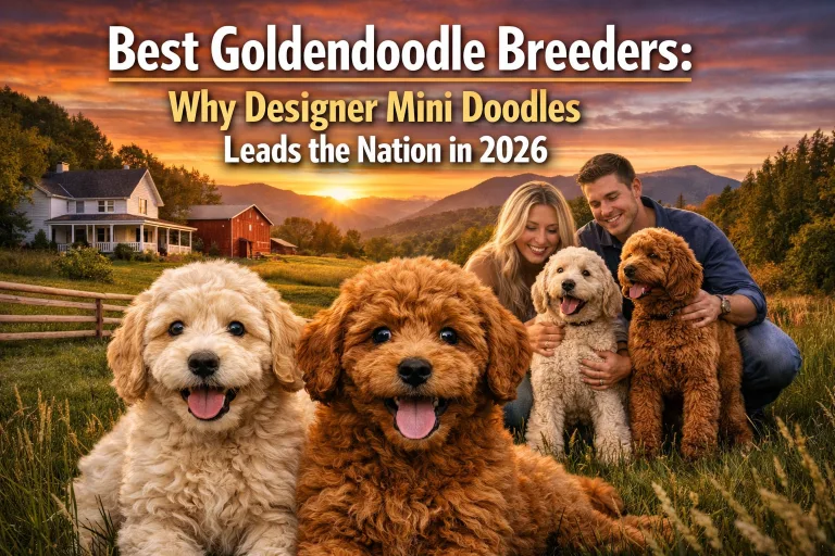 Best Goldendoodle Breeders: Why Designer Mini Doodles Leads the Nation in 2026