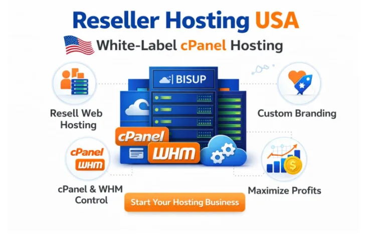 Reseller Hosting USA – White-Label cPanel Hosting | BISUP