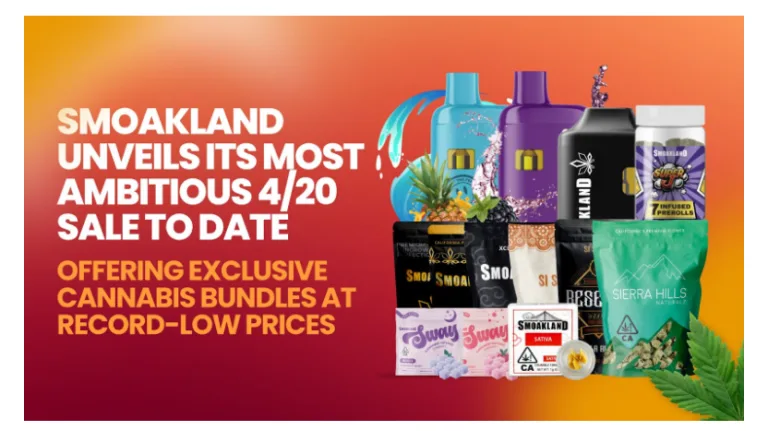 Smoakland Unveils Its Most Ambitious 4/20 Sale to Date, Offering Exclusive Cannabis Bundles at Record-Low Prices