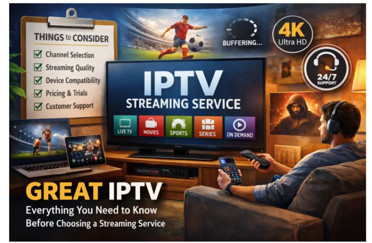Great IPTV: Everything You Need to Know Before Choosing a Streaming Service