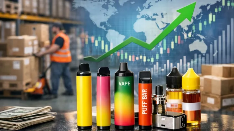 Global Vape Market Shifts Toward Affordable Options as Consumer Demand and Wholesale Channels Surge