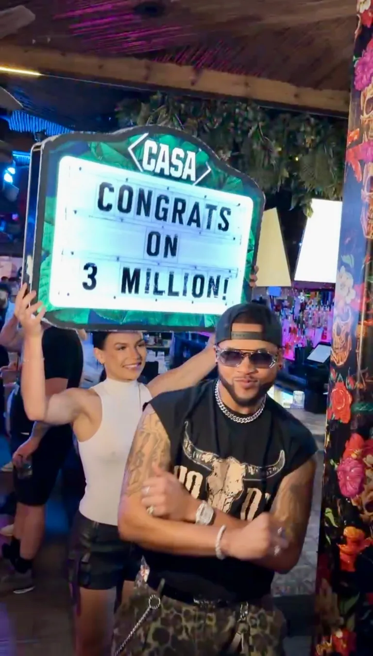 Skully Brandon Hits 3 Million Followers in Record Time, Celebrates in Style in Scottsdale