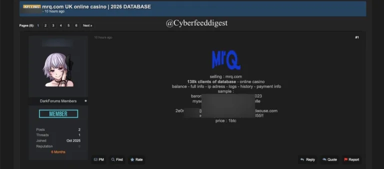 BOMBSHELL: 138,000 MrQ Casino Players EXPOSED in Dark Web Nightmare – Is YOUR Bank Account Next?