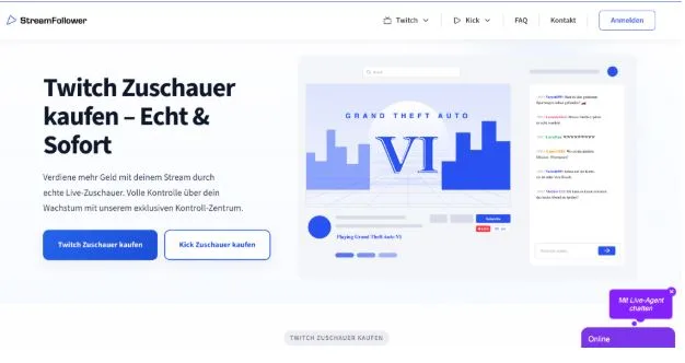 5 Trusted sites to kaufen Twitch Zuschauer and chatbots safely