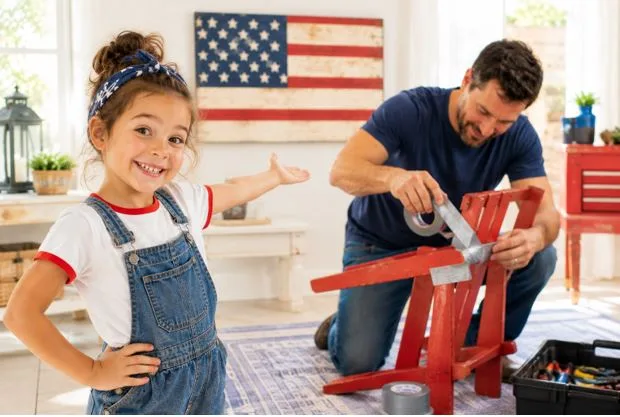 Duct Tape Dad: Why Imperfect Parenting Might Be the Best Kind of All