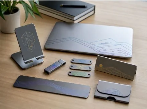 Elevating Everyday Objects: Transforming Tech Accessories with Color Laser Art
