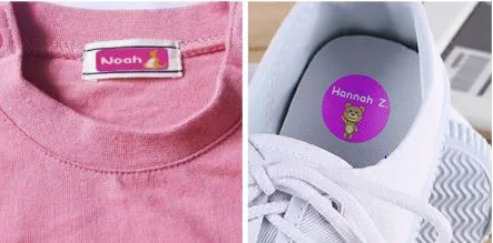 Stick On Clothing Labels Will Avoid Daily Chaos