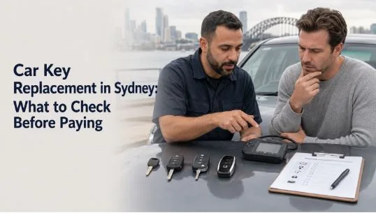 Car Key Replacement in Sydney: What to Check Before Paying