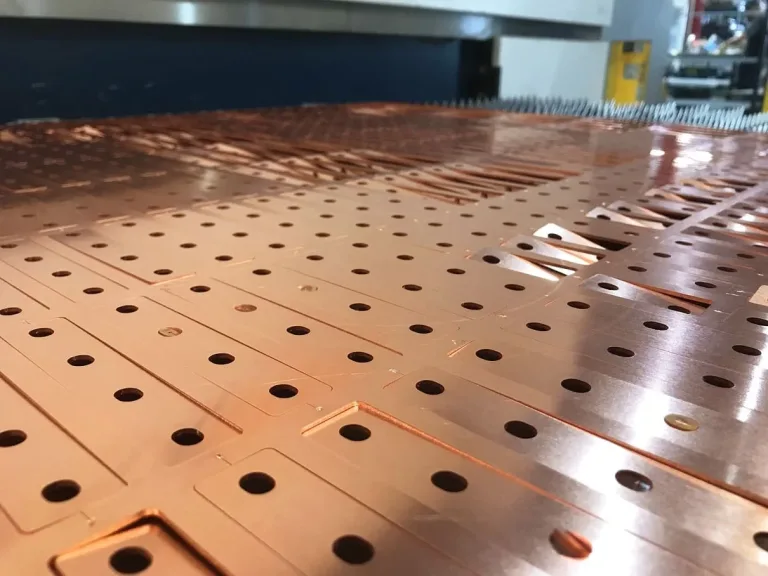 Laser Cutting Services for Copper Components