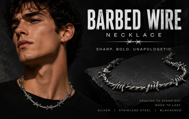 Barbed Wire Necklace: The Bold Edge Jewelry Trend You Need Now