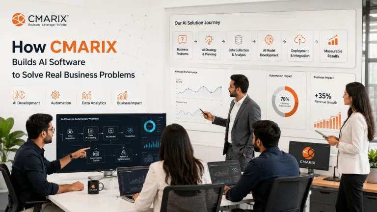 How CMARIX Builds AI Software to Solve Real Business Problems