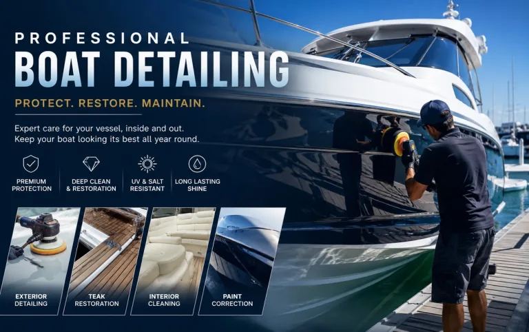 Professional Boat Detailing: Protect, Restore & Maintain Your Vessel’s Best Finish